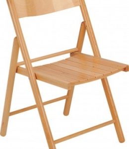 SILLA PLEGABLE TORNEADA